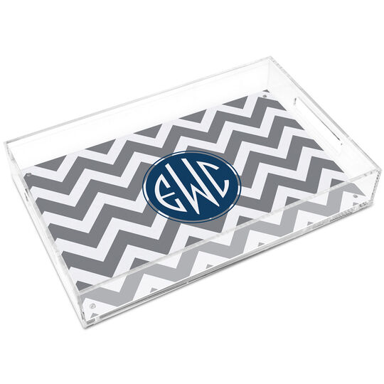 Ollie Large Lucite Tray